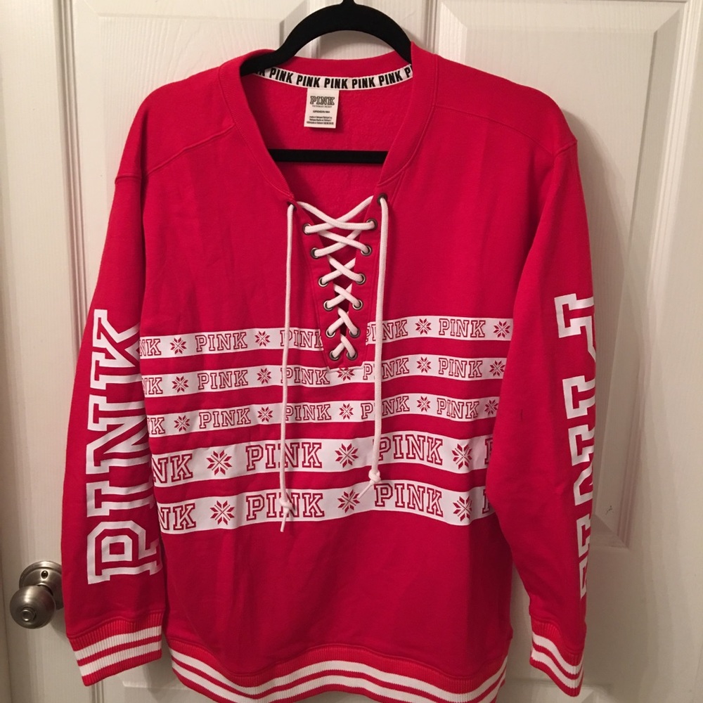 PINK VS festive sweater